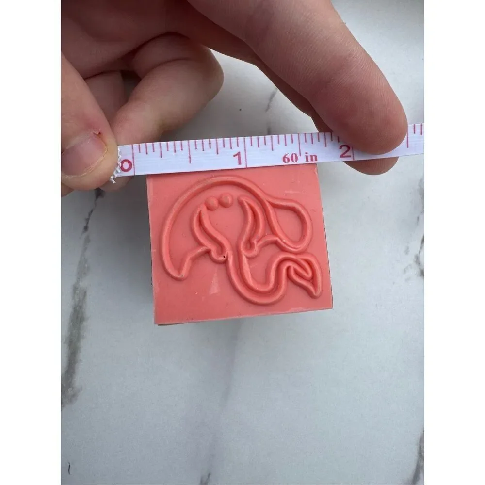 New Cartoon Stingray Rubber Stamp